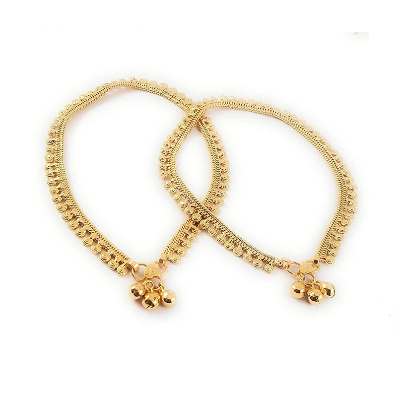 gold plated anklets manufacturer and supplier in faridabad india 
