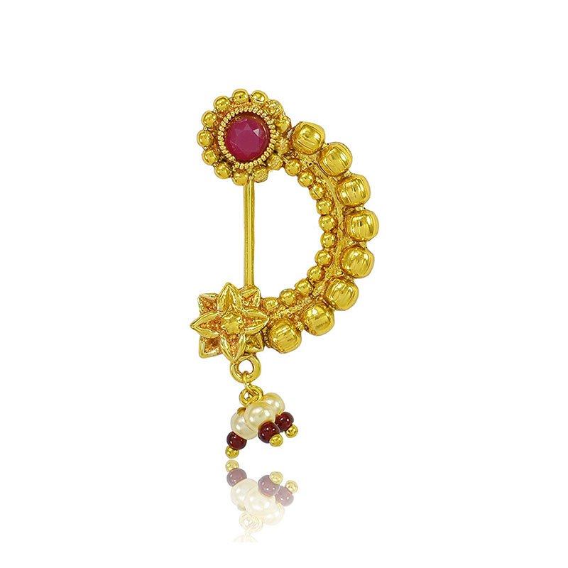 Gold Plated Nose Ring manufacturer and exporter in faridabad india
